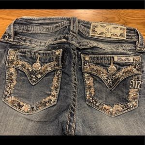 Girls Miss Me Size 8 Skinny Jeans